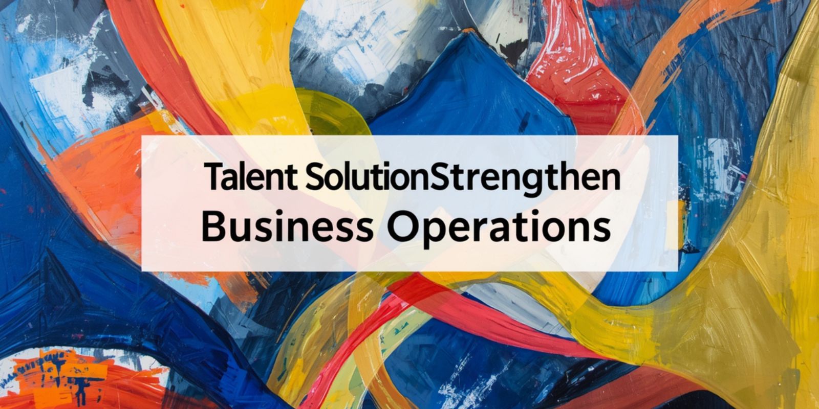 Talent Solutions Strengthen Business Operations