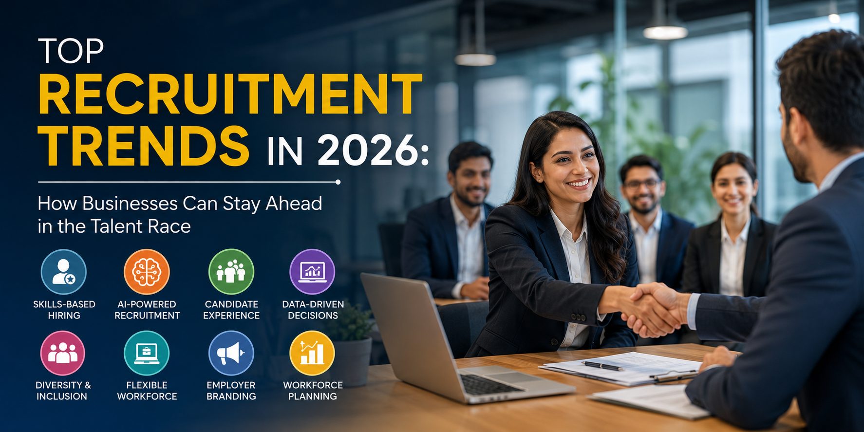 The recruitment landscape is evolving faster than ever. As businesses adapt to technological advancements, changing workforce expectations, and increasing competition for skilled talent, hiring strategies must also transform.